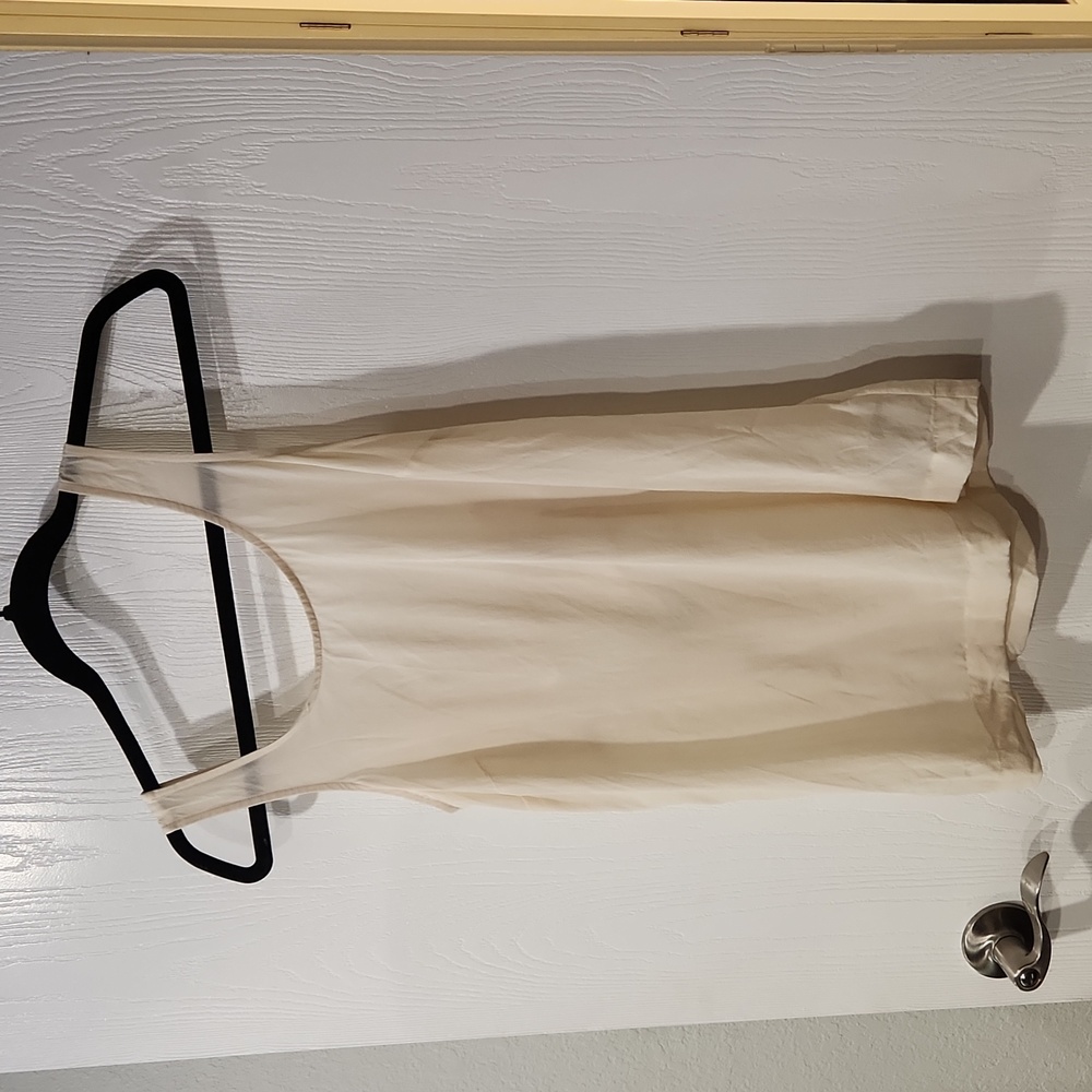 Extra small versatile cream shell by madewell